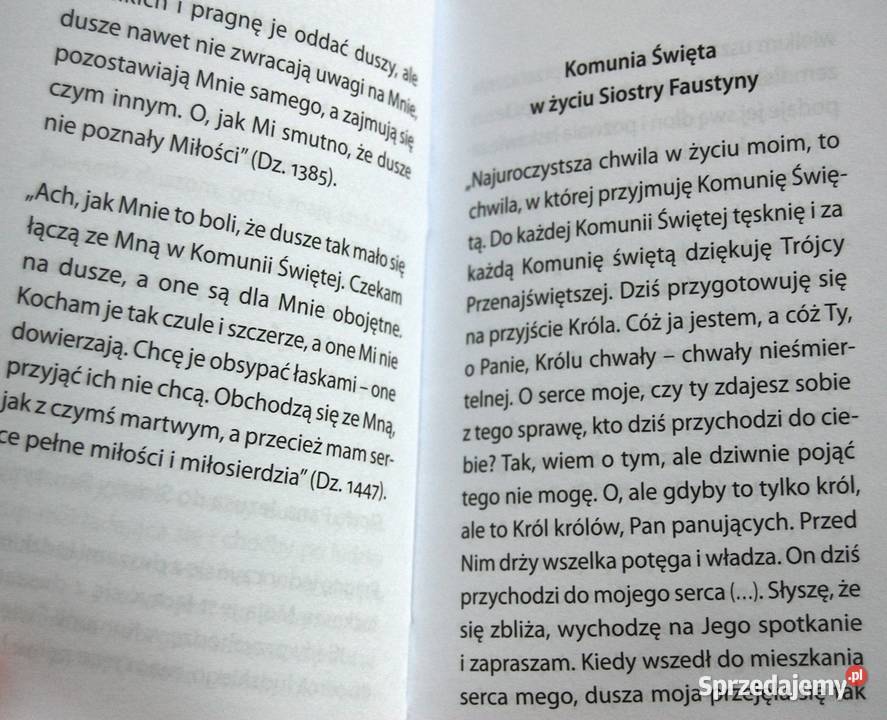 Jezu ufam Tobie Wybrane modlitwy św Siostry Lublin sprzedam