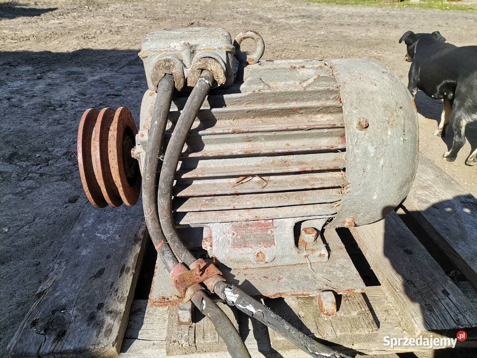 Silnik elektr75 KW z wyłącznikiem i wtyczką Nowy Tomyśl
