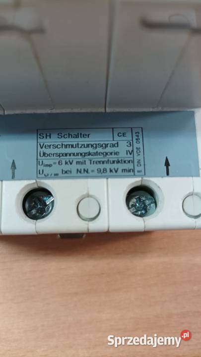 Rozłącznik ABB E63 DIN VDE 0643 Leśna