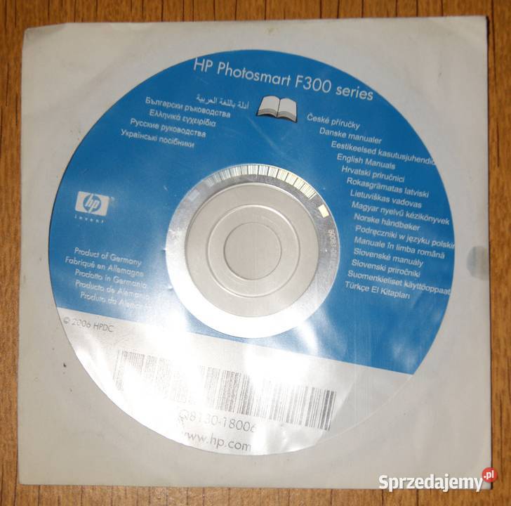 Sterowniki HP Photosmart F300 series Parczew