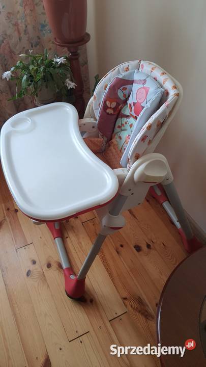 Krzesło krzesełko do karmienia dzieci masywne lubelskie