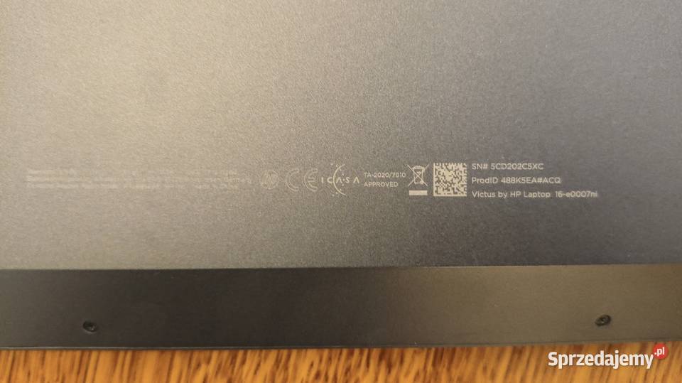 HP Victus Laptop 16e0007ni 488K5EA Gdynia