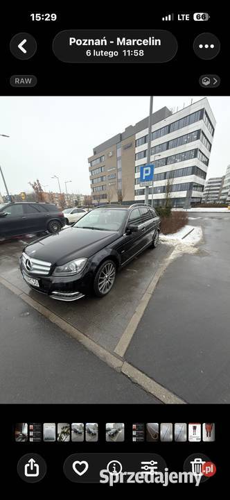 Mercedes c klasa w204 c200 cgi Poznań