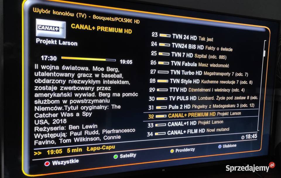 Nbox HD BSKA Enigma 2 Tuner dekoder Łask