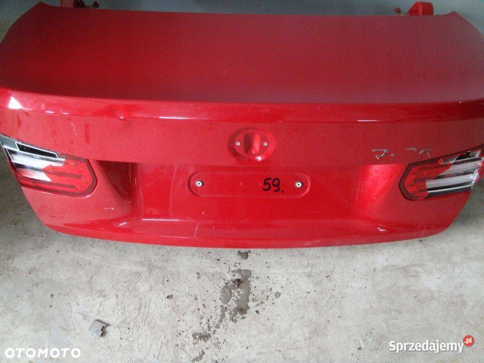 KLAPA BAGAŻNIKA BMW 3 F30 SEDAN Włoszczowa