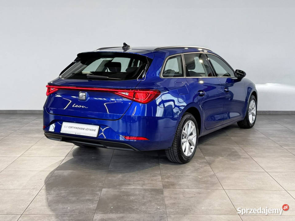 Seat Leon ST Style 15TSI 130 M6 2021 r salon I nieuszkodzony Myślenice
