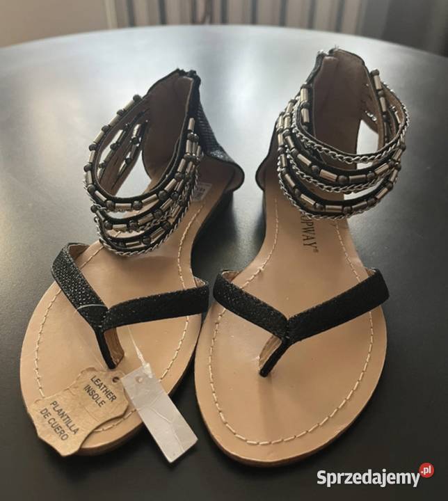 Sandaly damskie Topway czarne Puławy