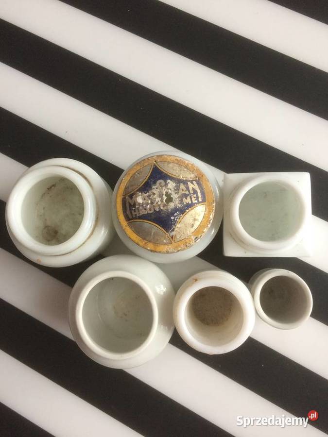 947 Różne Niemieckie Porcelanowe Pojemniki Porcelana i szkło Szczecin