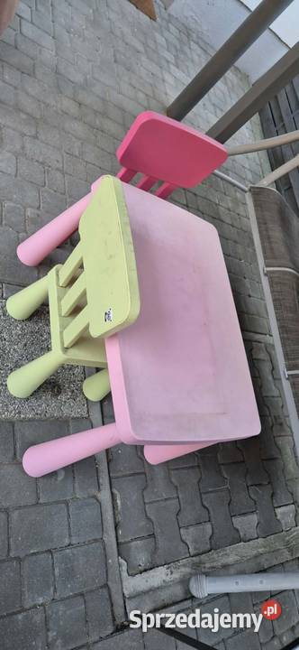 Ikea Mammut stolik krzesła Kraków