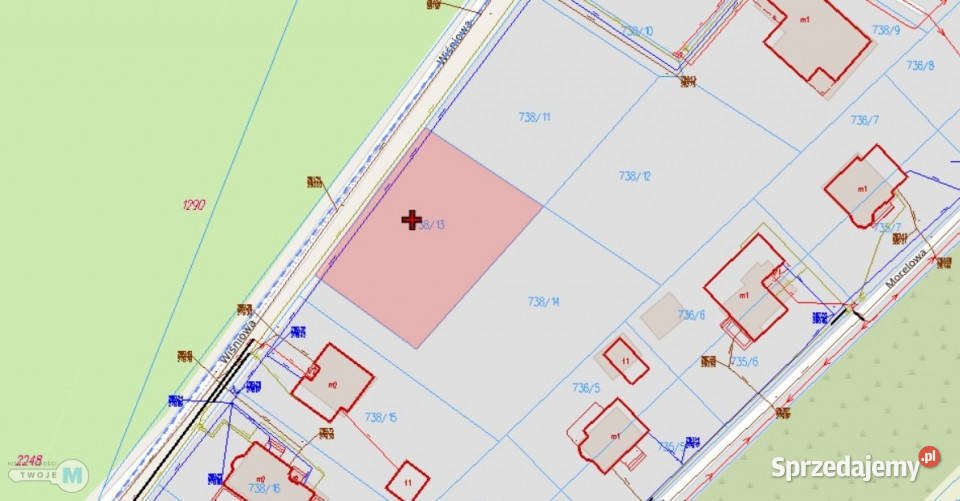 Grunt 933m2 Miedziana Góra 288zł/m2