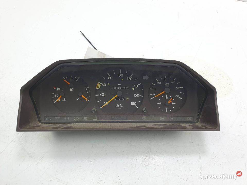 LICZNIK ZEGAR MERCEDES W124 1245433821 kujawsko-pomorskie Lipno