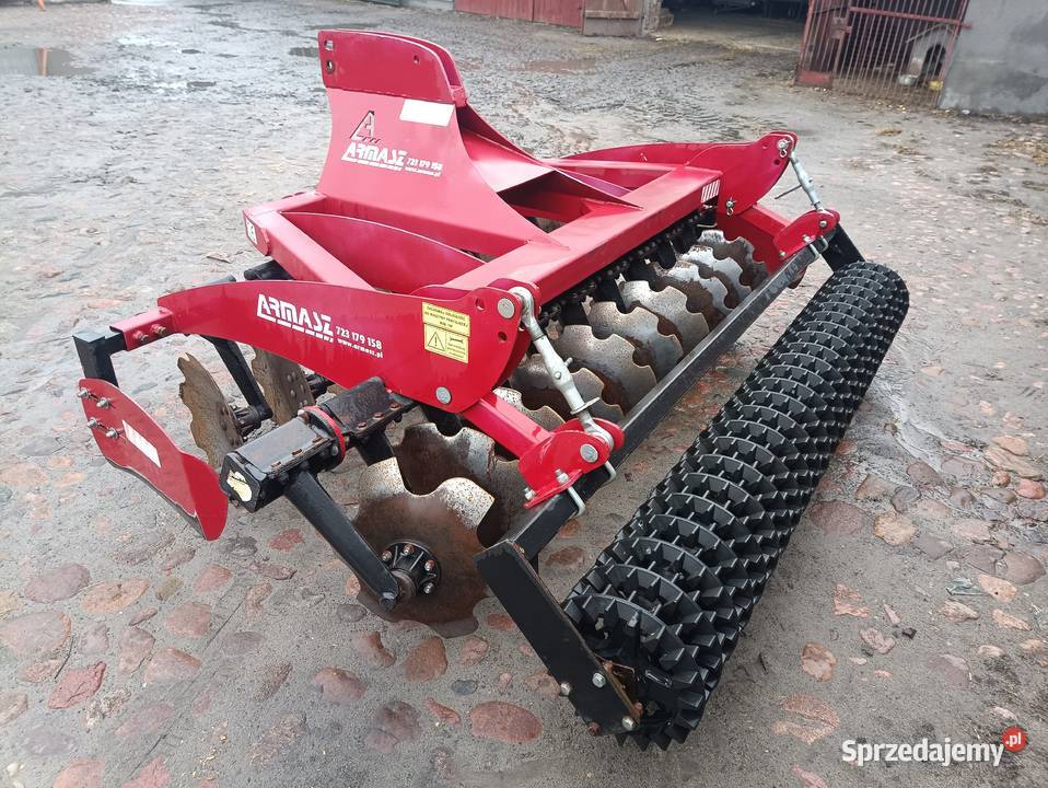 Talerzówka Armasz 25m brona talerzowa nieuszkodzony Agregaty wielkopolskie Budy