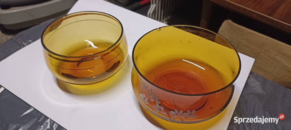 Cukierniczka PRL Porcelana i szkło