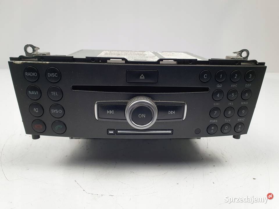 RADIO CD RADIOODTWARZACZ Mercedes W204 Sprzęt audio fabryczny Motoryzacja lubelskie Chełm
