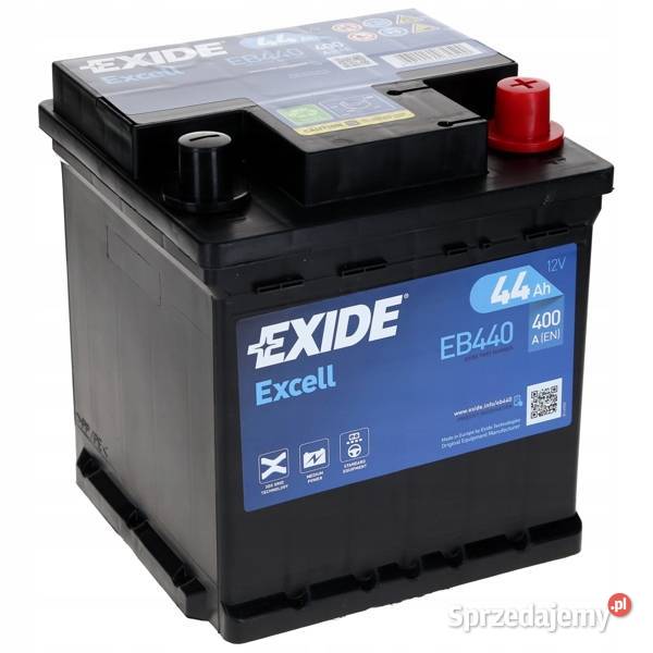 Akumulator Exide Excell 12V 44Ah 400A P L0 Exide Akumulatory Jelcz-Laskowice sprzedam