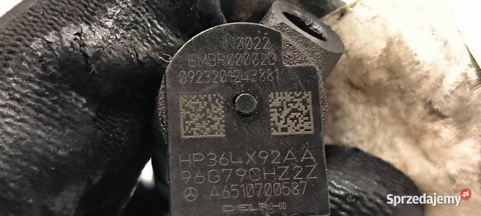 WTRYSKIWACZ MERCEDES SPRINTER 313 A6510700587 osobowe Lipno