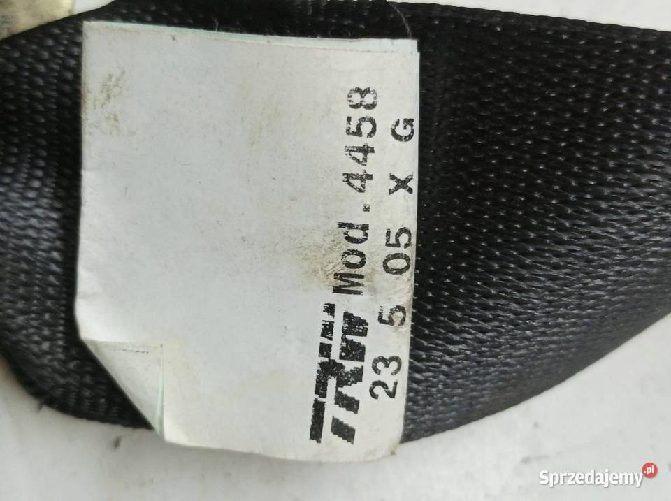 PAS BEZPIECZEŃSTWA PRAWY LEWY TYŁ KANAPY KPL E63