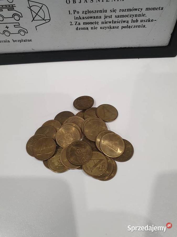 Telefon aparat telefoniczny automat wrzutowy Pozostałe pomorskie