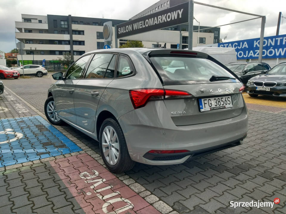 koda Scala 10 TSI 115 essence tempomat led lane Tychy