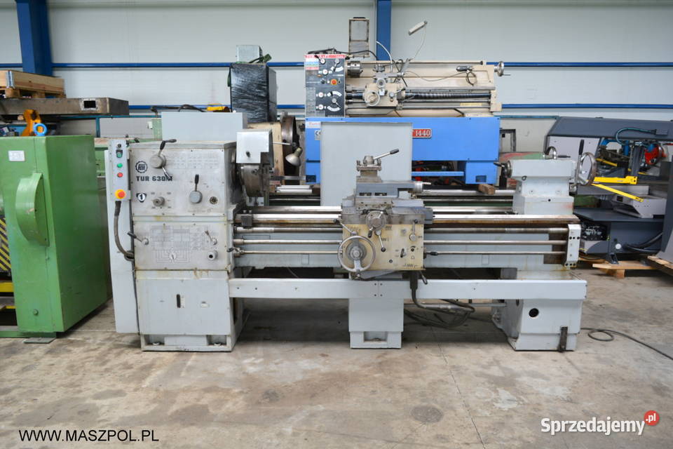 Tokarka uniwersalna TUR 630 M x 1500 FAT WROCŁAW Głowno