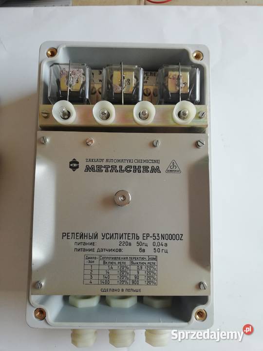 ep53n105t elektroniczny przekaźnik METALCHEM Dąbrowa Górnicza