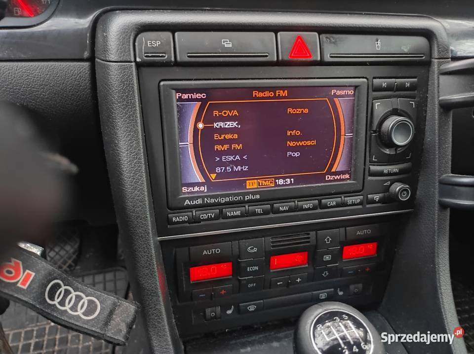 Audi A4 B6 19TDI 96kW130 MP3 śląskie Jastrzębie-Zdrój