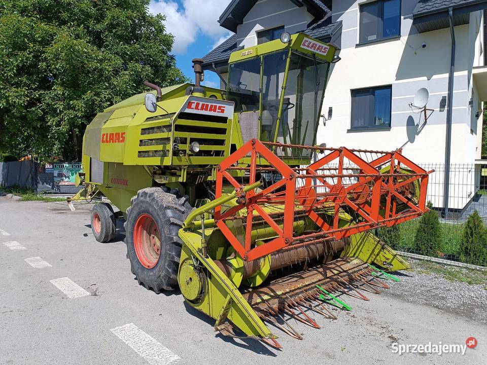 Kombajn Claas consul z sieczkarnia