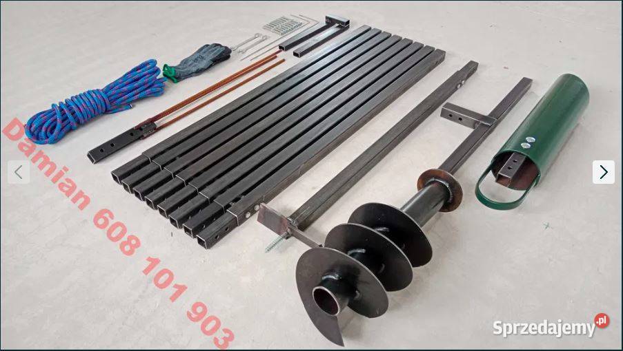 Wiertnica ręczna do studni 9metrów 180mmdodatki opolskie