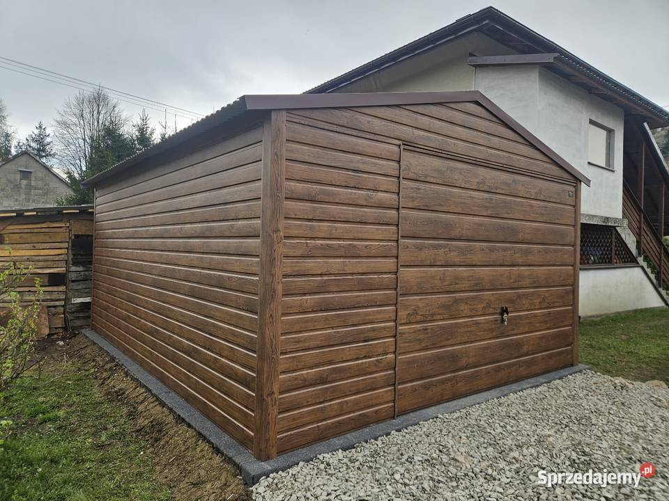 4x5 Garaze Blaszane Garaż Blaszany Blaszak 20m2 Sprzedaż