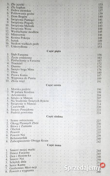 Uskrzydlony faraon Joan Grant Chełm sprzedam