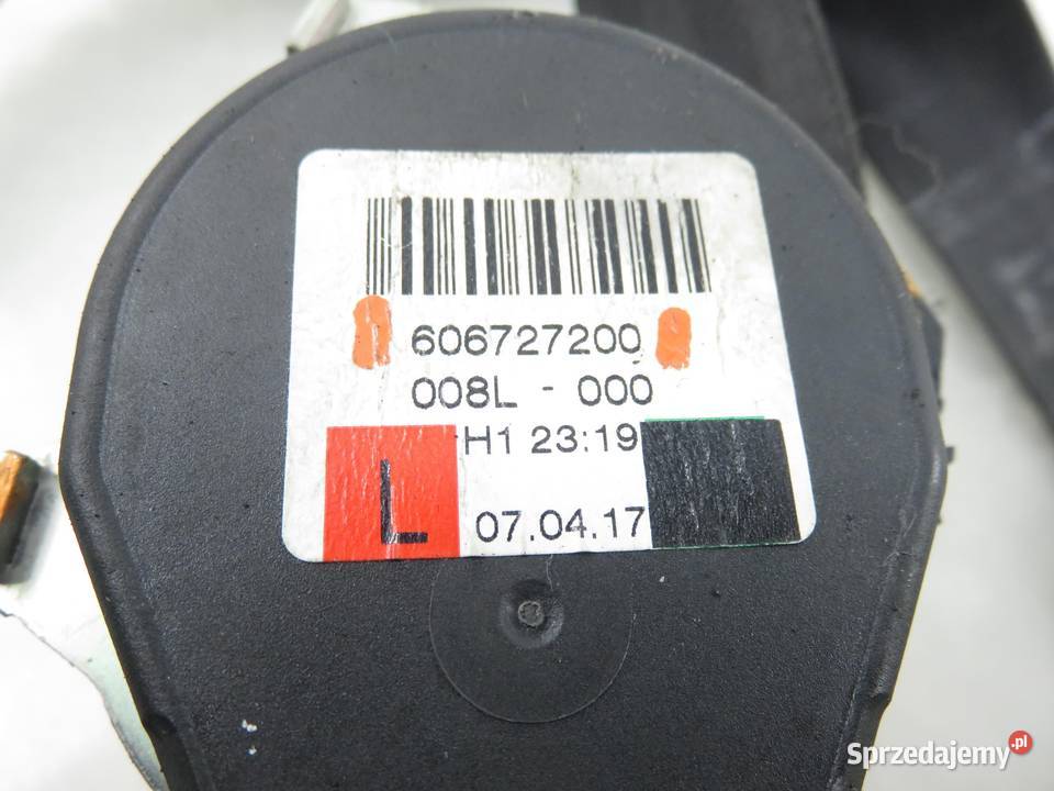 PAS LEWY PRZEDNI AUDI Q7 4L 606727200 Wyposażenie wnętrza