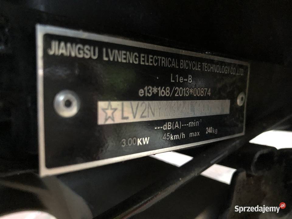 Skuter Elektryczny S5 Delivery LX05 IML BOX Łódź