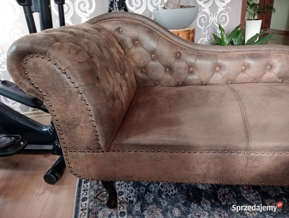 Sprzedam szezlong leżankę eko skóra Sofy i kanapy mazowieckie Drwały sprzedam