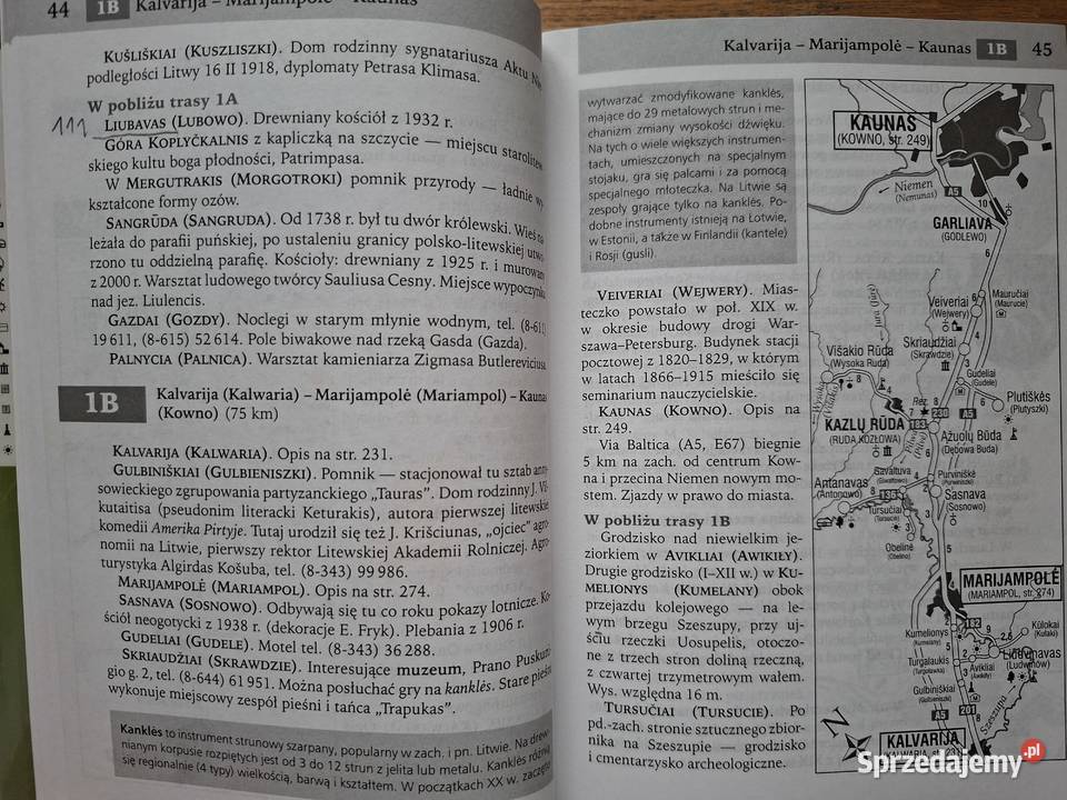 Litwa przewodnik Tomasz Krzywicki Rewasz Rok wydania 2014 Kraków