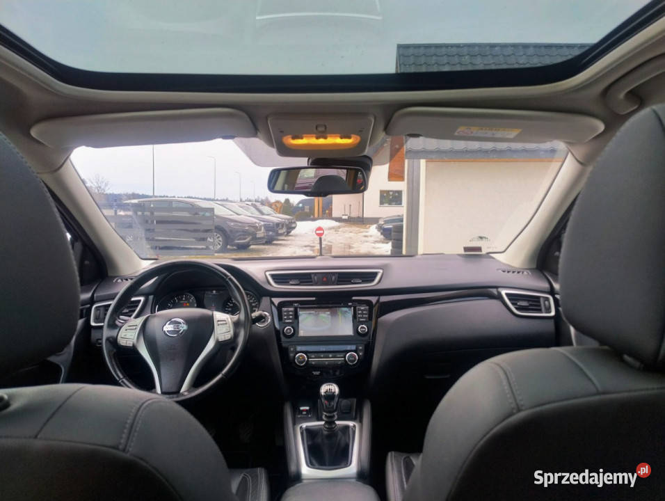 Nissan Qashqai TeknaPanoramaKamery360SkóraRadar nieuszkodzony Harklowa