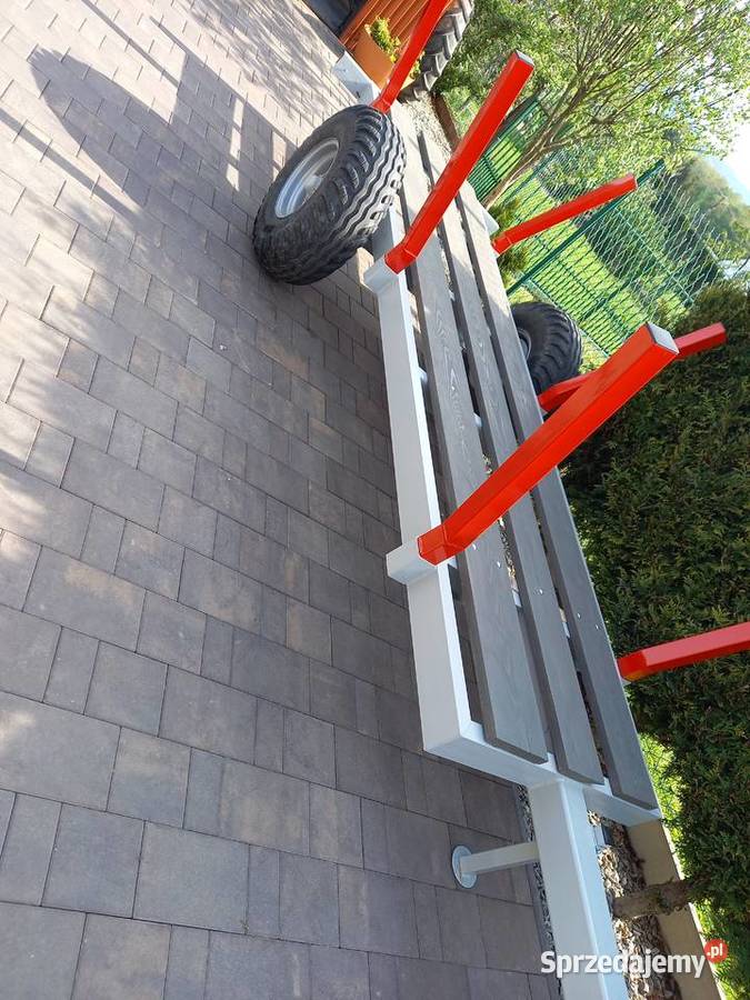 Przyczepa na drzewa kłonicowa palet nieuszkodzony śląskie