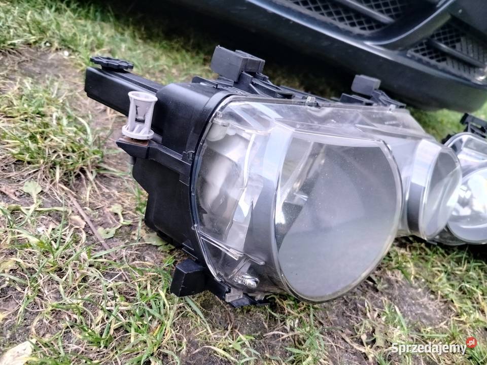 Bmw e46 compakt lampy przednie oryginał europa