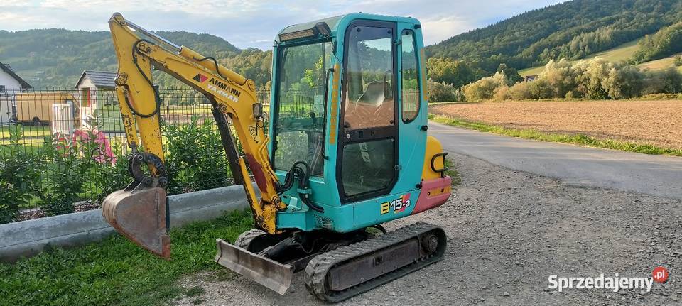 Minikoparka yanmar b153 EX rozsuwane podwozie małopolskie Limanowa