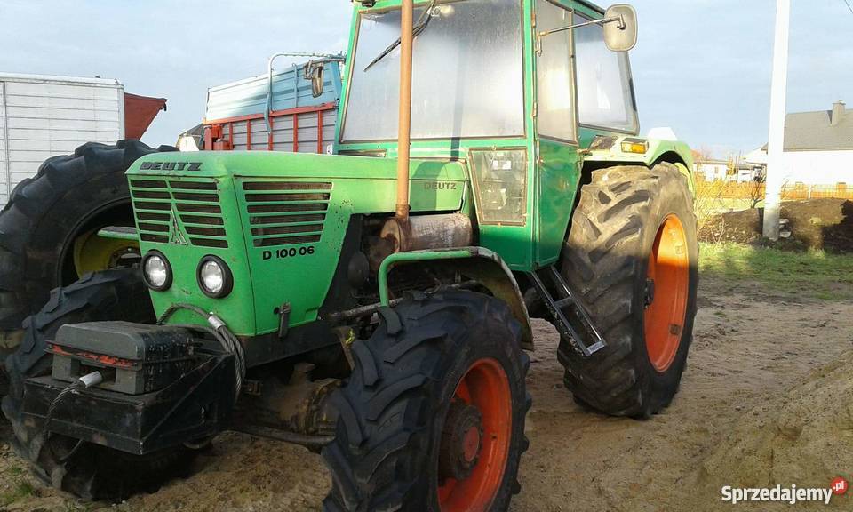 Deutz D 10006 Napęd 4x4 mazowieckie Myszyniec