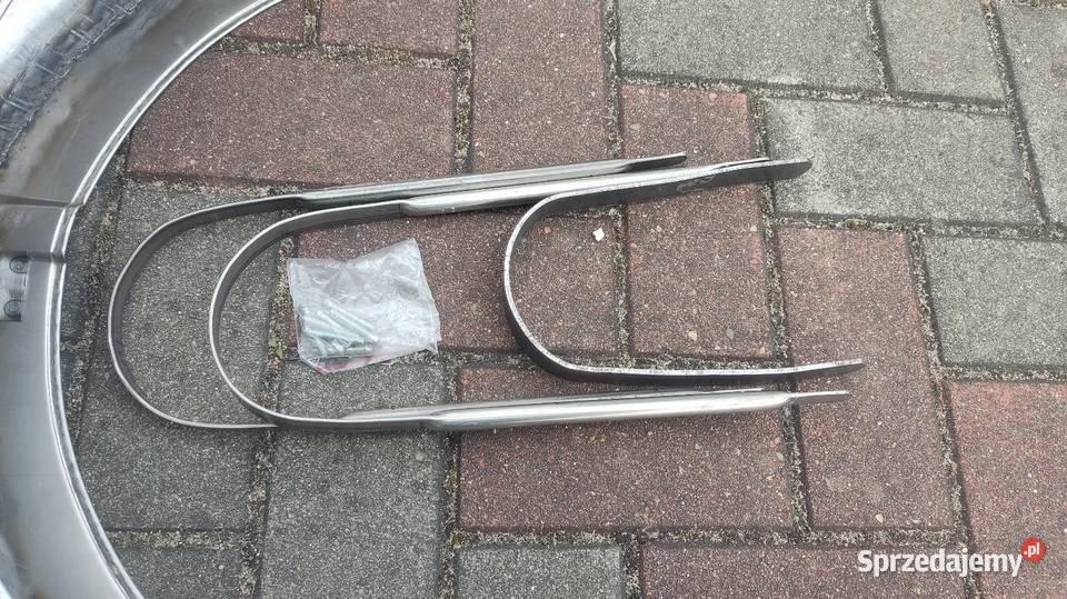 Błotniki Junak M10 komplet przód i tył przedni Herby