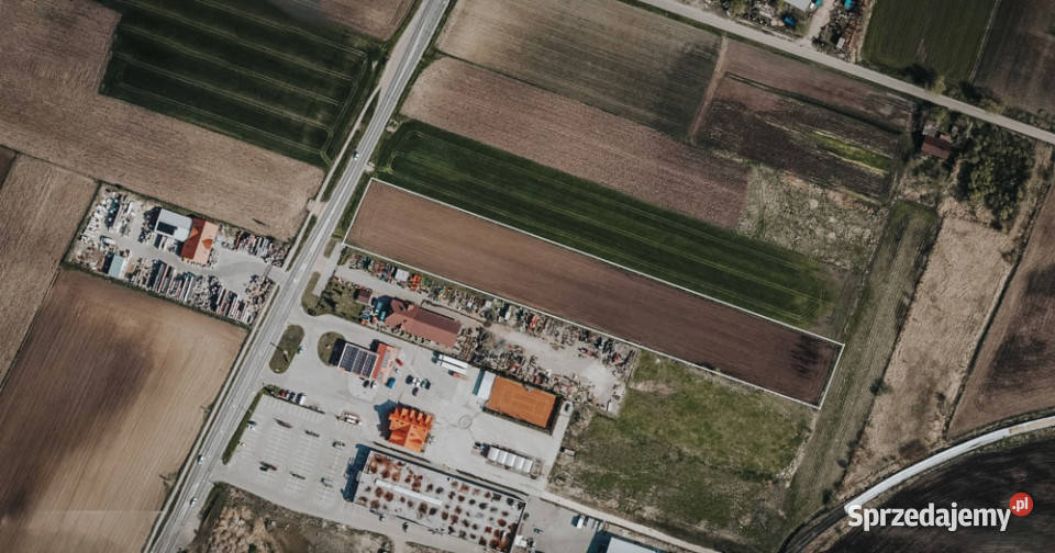 Działka przemysłowousługowa 1 ha Opatkowice z WZ sprzedam