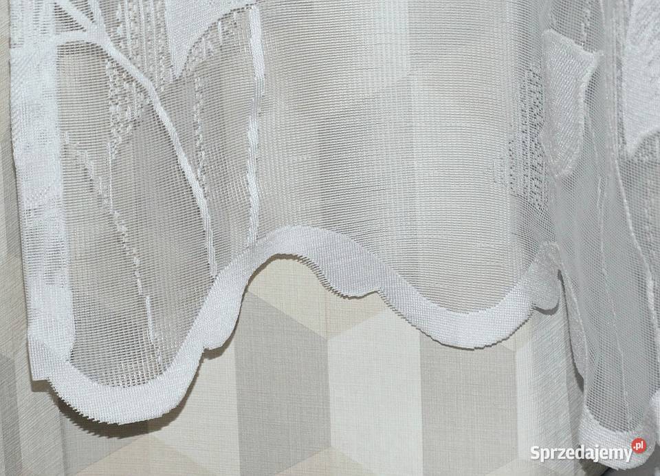 Firanka pokojowa motyw roślinny szerokość 34 m Gliwice