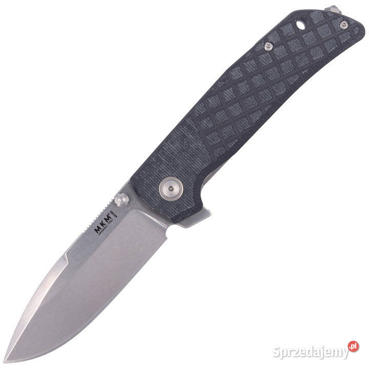 Nóż składany MKM Maximo Black Micarta Stone Sport i Wypoczynek Warszawa