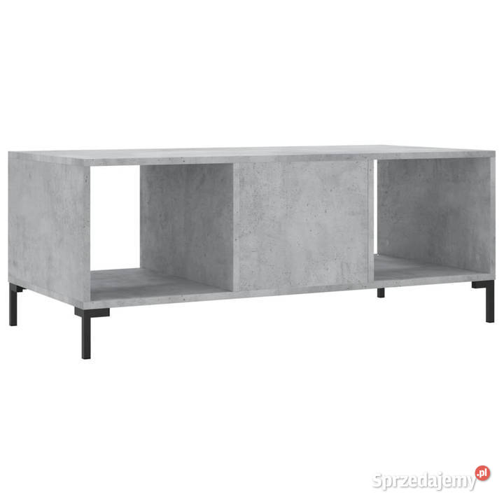 Stolik kawowy szarość betonu 102x50x40 WM829304 Warszawa sprzedam