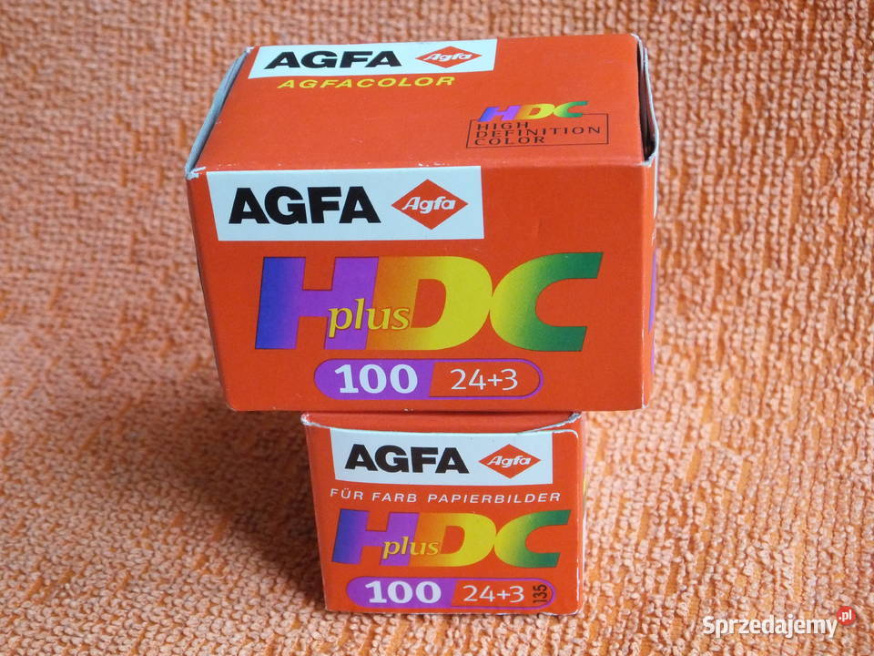 Negatyw koloroy AGFA o czułości 100 ASA Elektronika Olsztyn