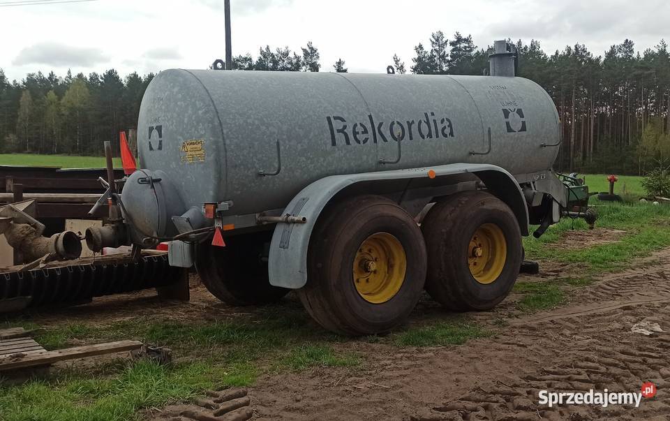 Beczkowóz REKORDIA 7000L Szczytno sprzedam