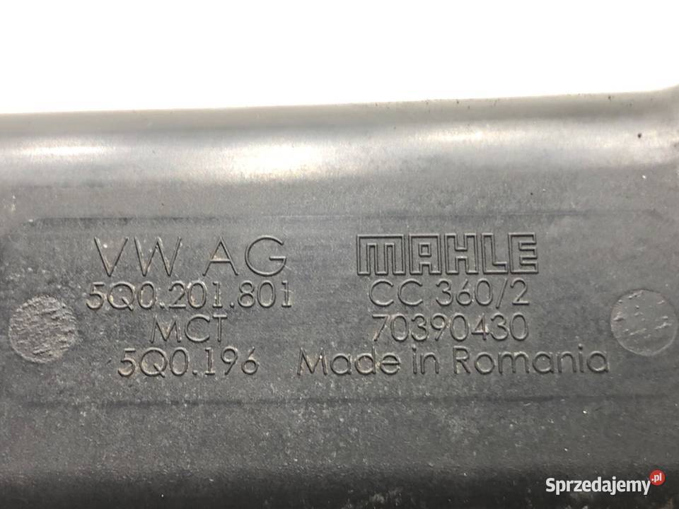 FILTR WĘGLOWY VW GOLF VII 5Q0201801 12 105 podkarpackie