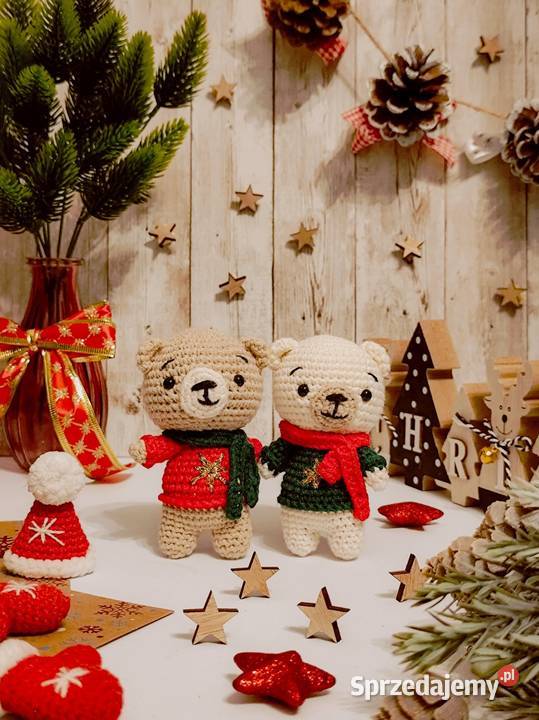 Miś w świątecznym sweterku 1 Częstochowa