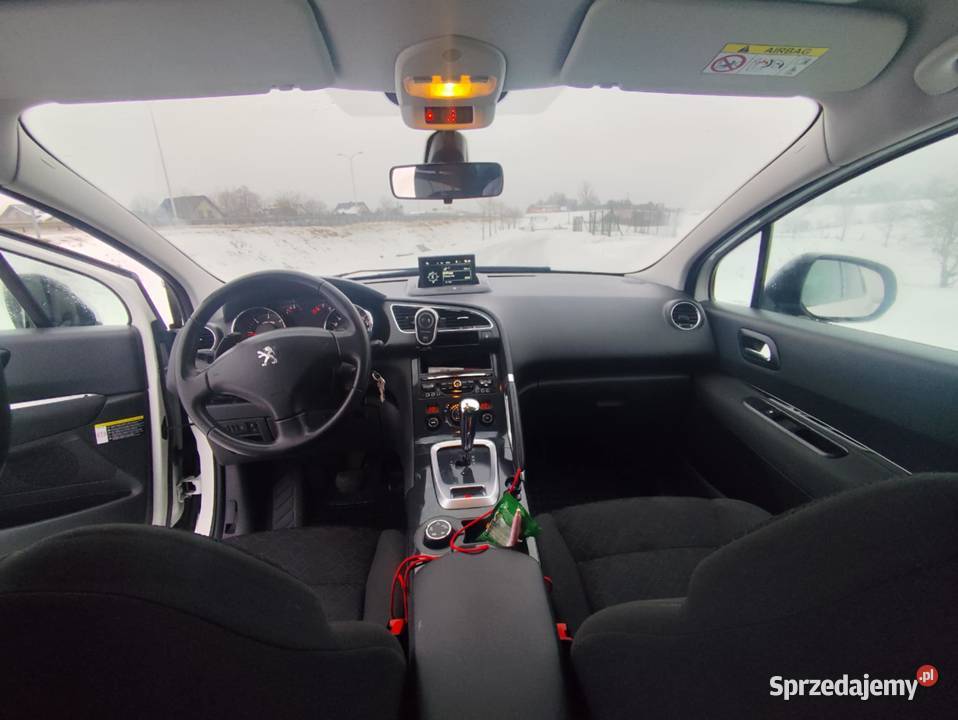 Peugeot 3008 16 dieselautomatbiała perła 203000km Lublin
