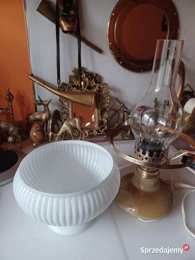 Piękna lampka stołowa z czasów PRL Wałbrzych Poznań